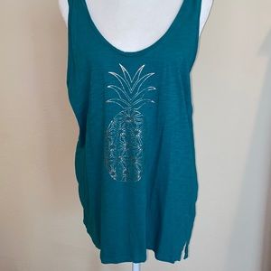 ☮️ 2/$15 ☮️ Old Navy pineapple tank, XL